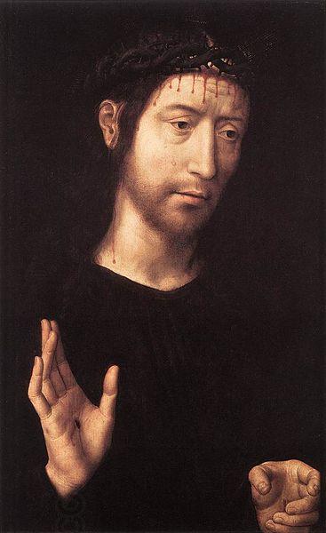 Hans Memling Man of Sorrows oil painting picture